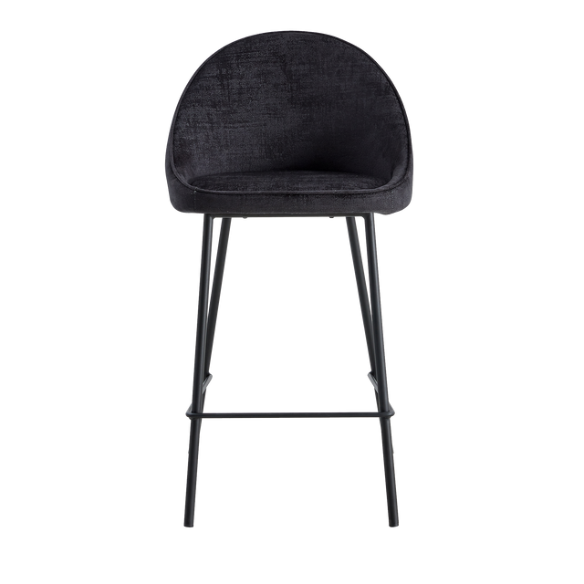 4MURS Tabouret de plan de travail CAITLYNE coloris noir