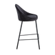 4MURS Tabouret de plan de travail Caitlyne Noir