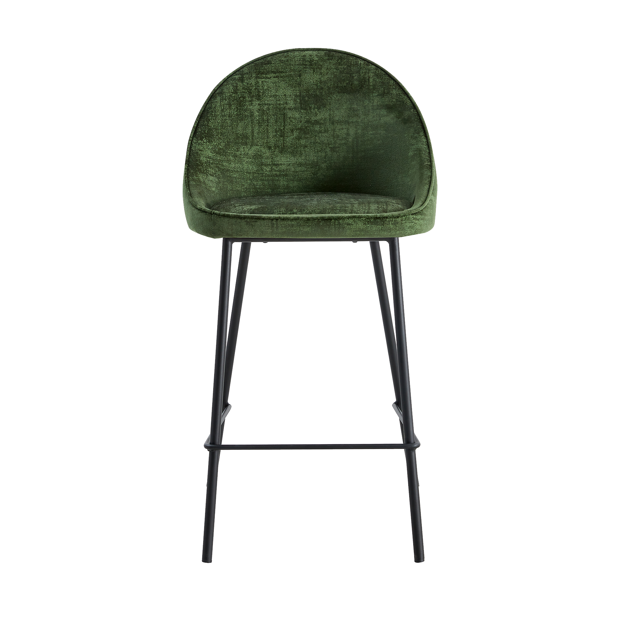 4MURS Tabouret de plan de travail Caitlyne Vert émeraude