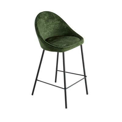 4MURS Tabouret de plan de travail Caitlyne Vert émeraude