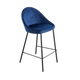4MURS Tabouret de plan de travail Caitlyne Bleu nuit