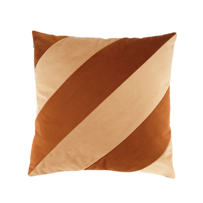 Coussin Myrna Marron/orange