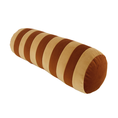 Coussin Myrna Marron/orange