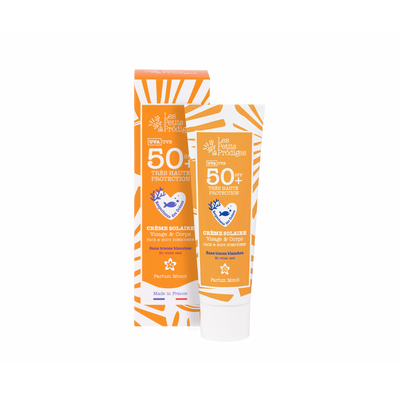 LES PETITS PRÖDIGES Soin corps Crème solaire spf50+ Orange Monoi 50ML