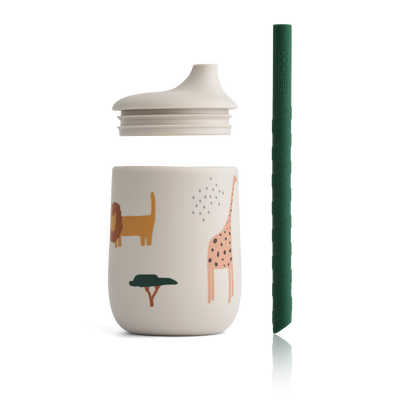 LIEWOOD Gobelet Ellis Blanc/vert 230ML