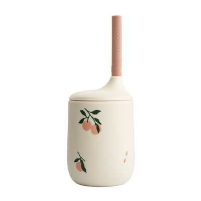 LIEWOOD Gobelet Ellis Blanc/pêche 230ML