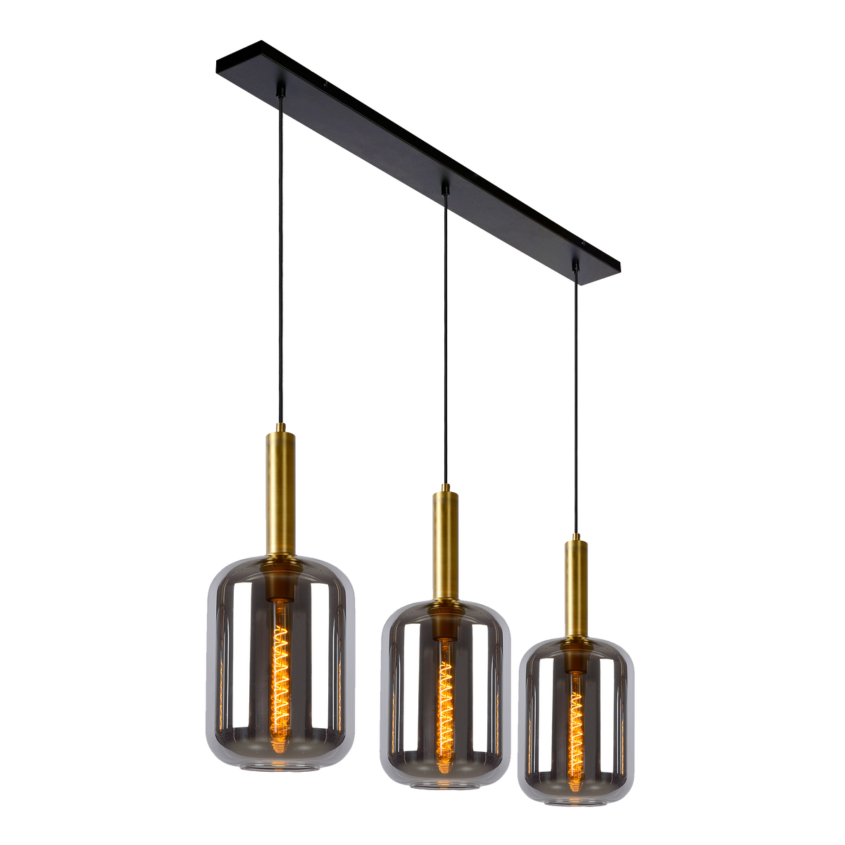 Suspension Joanet Transparent et doré