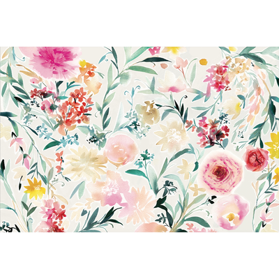 4MURS Papier peint panoramique XL Rosalia Multicolore Mat