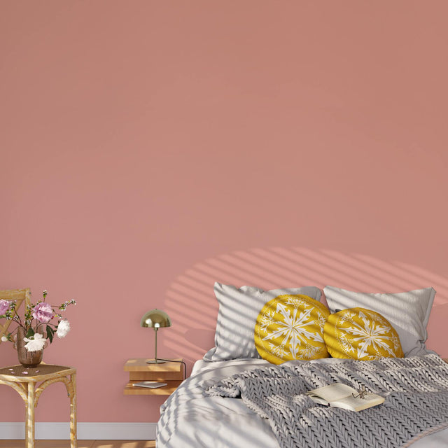 Papier peint intissé MALYA coloris rose pastel