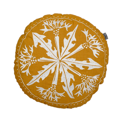 Coussin Dandelion Marron