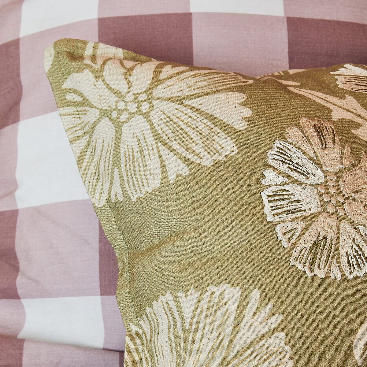 Coussin Dandelion Vert