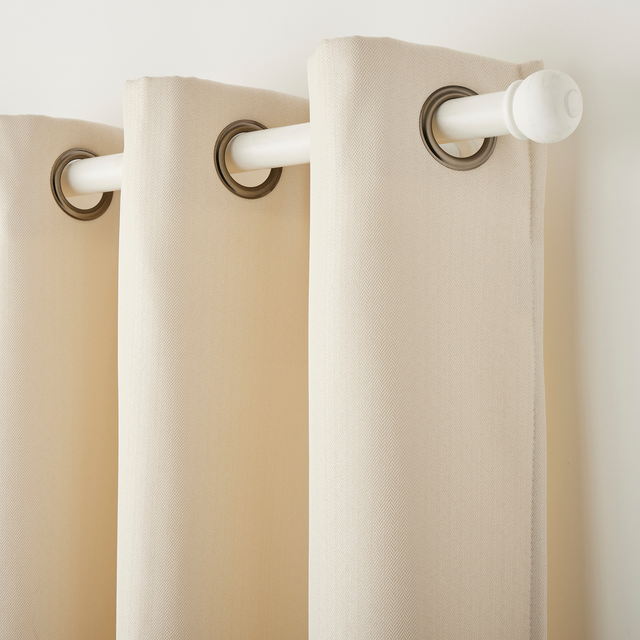 Rideau thermique BOSTON coloris écru 140 x 250 cm