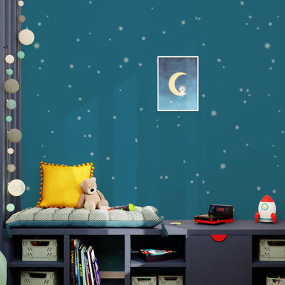 POUSSIÈRE D'ÉTOILES Peinture Poussière d'étoiles Bleu alnitak Mat 2L