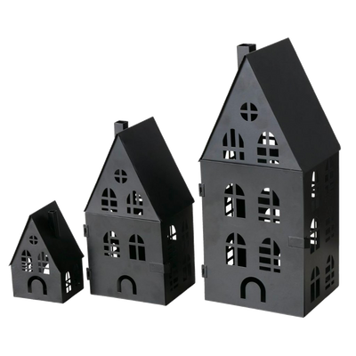 Bougeoir Maison dover Noir