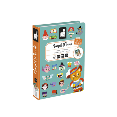 JANOD Jeu éducatif Magneti'book contes Bleu