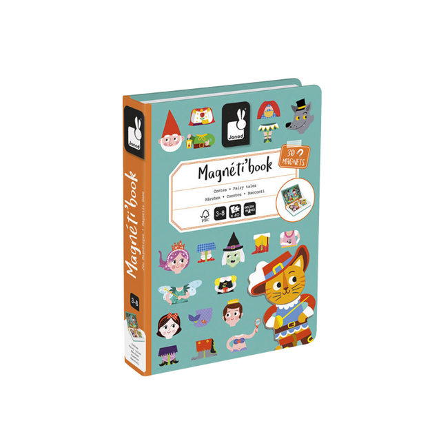 Janod Jeu éducatif MAGNETI'BOOK CONTES