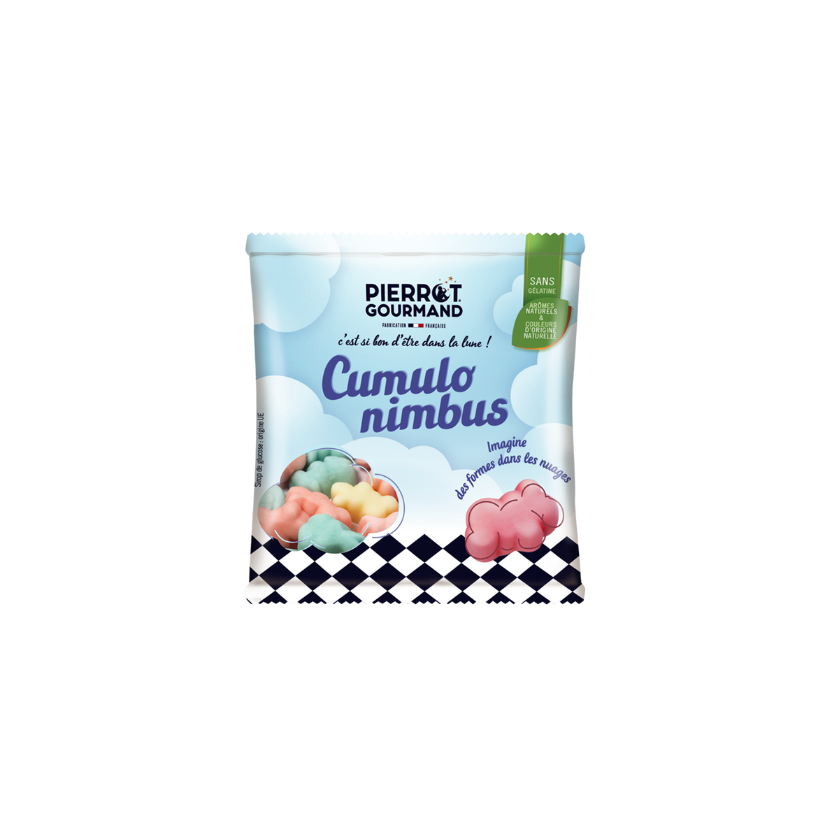 PIERROT GOURMAND Confiserie Mini sachet cumulo nimbus 22G