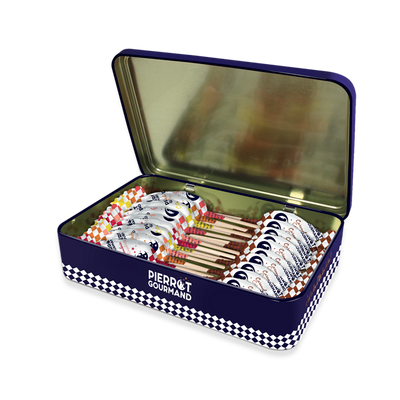PIERROT GOURMAND Confiserie Boîte métal sucettes 262G
