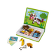 JANOD Jeu éducatif Magneti'book animaux Vert