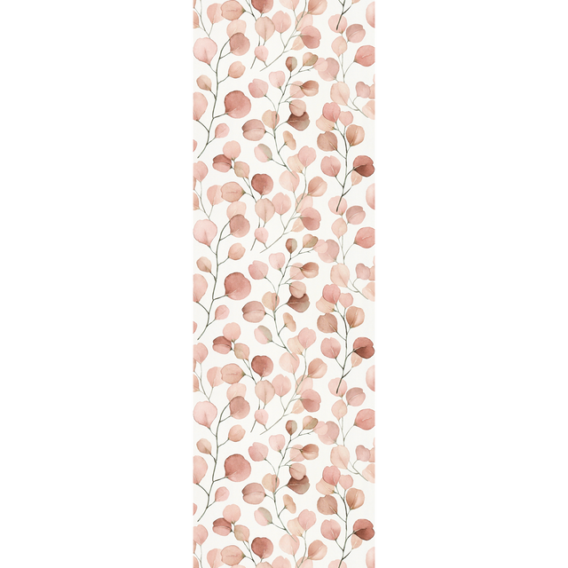 Papier peint intissé ADELIE coloris rose poudré