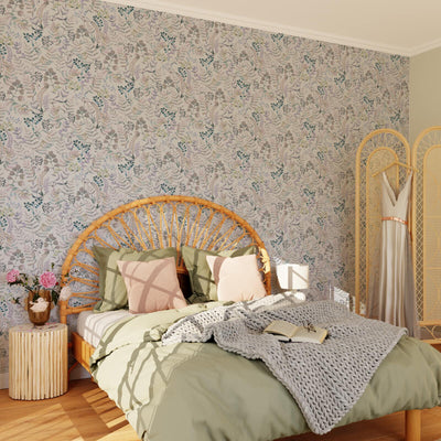 Papier peint intissé Lya Multicolore