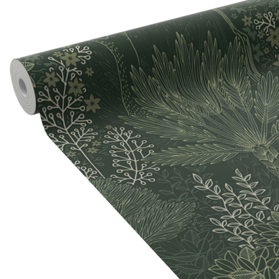 Papier peint intissé Cesaire Multicolore