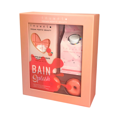 INUWET Bain moussant Splash peche Orange Fleur d'oranger / pêche 430G