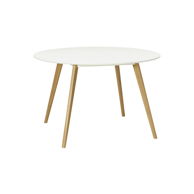 Table de salle à manger YAMA coloris blanc