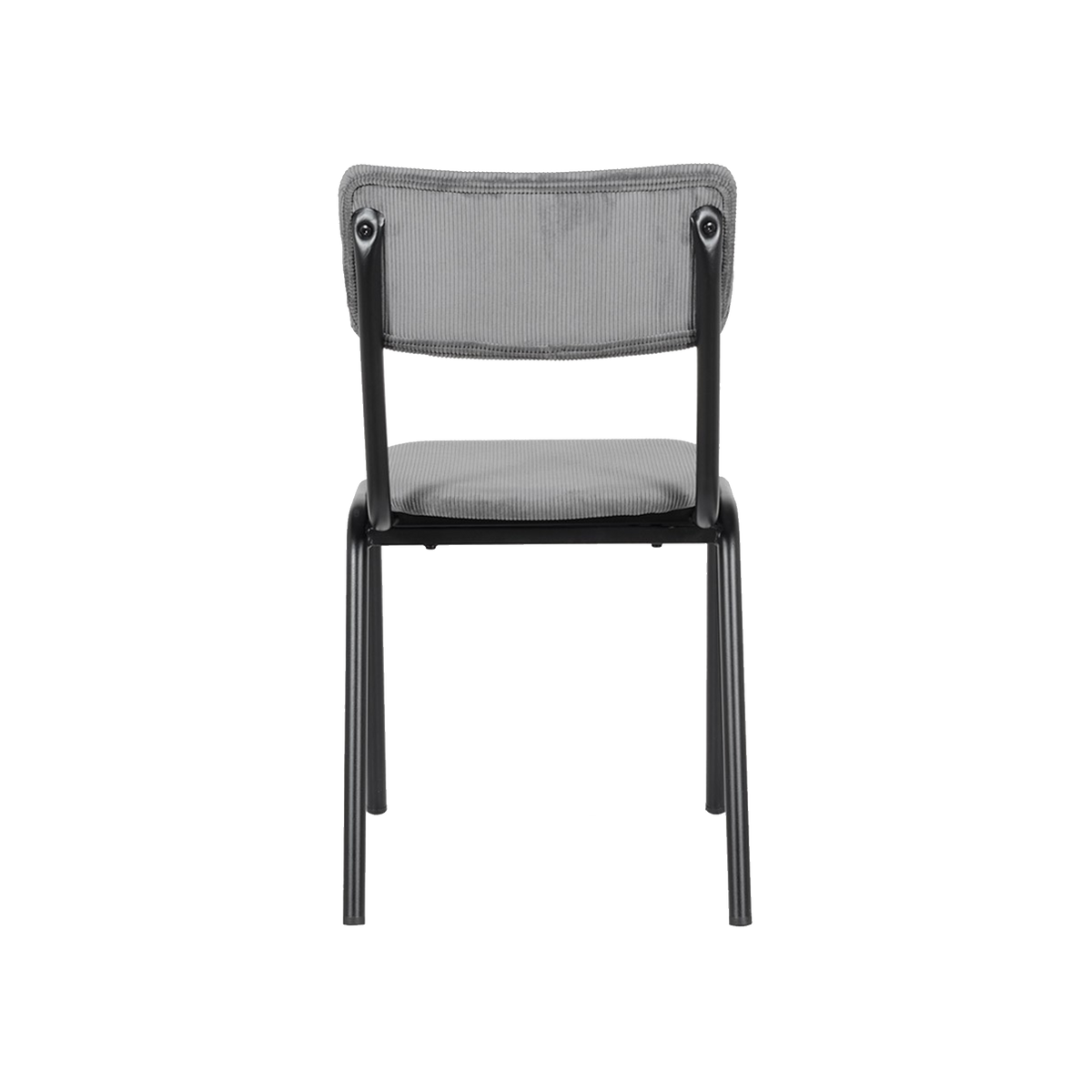 Chaise Cynthia Gris anthracite 1 place