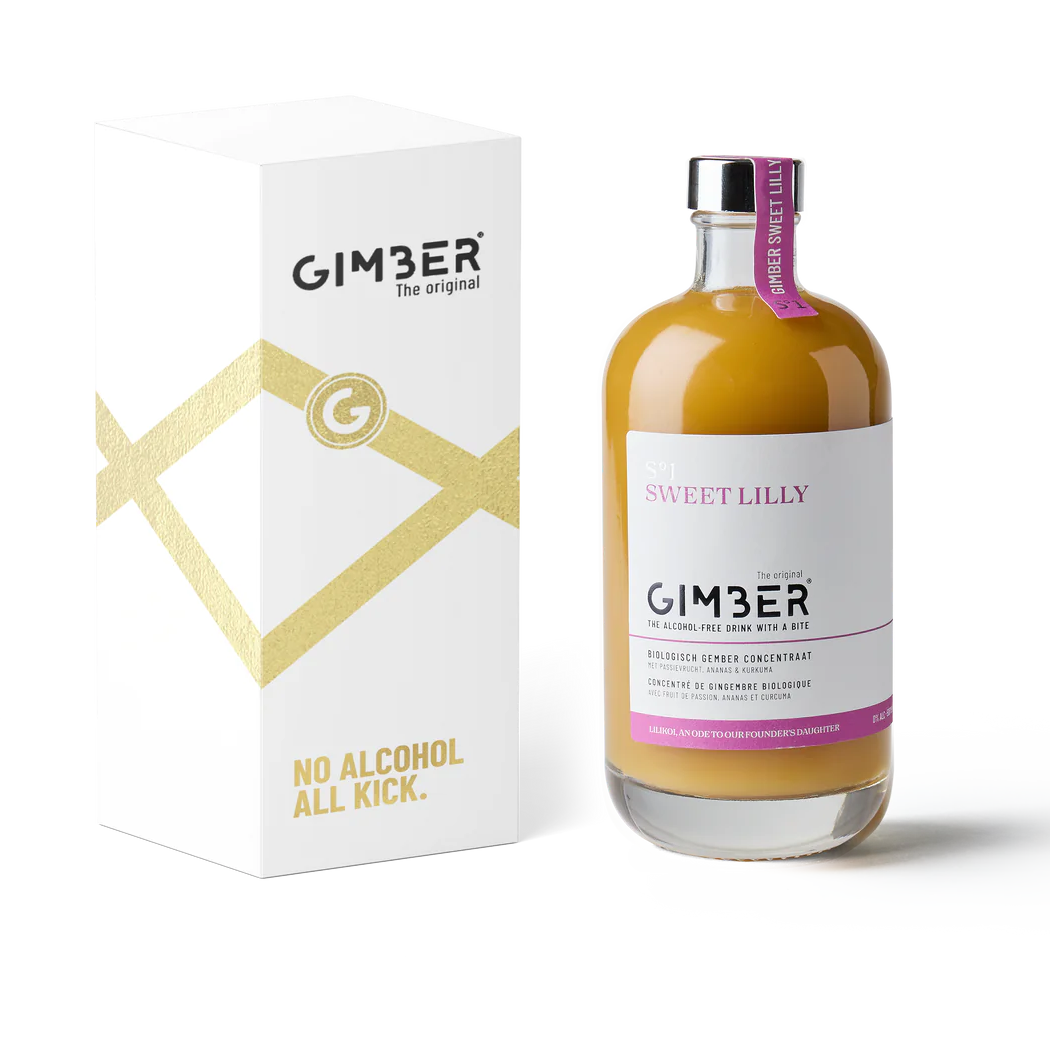 GIMBER Cocktail sans alcool S°1 sweet lilly 500ML
