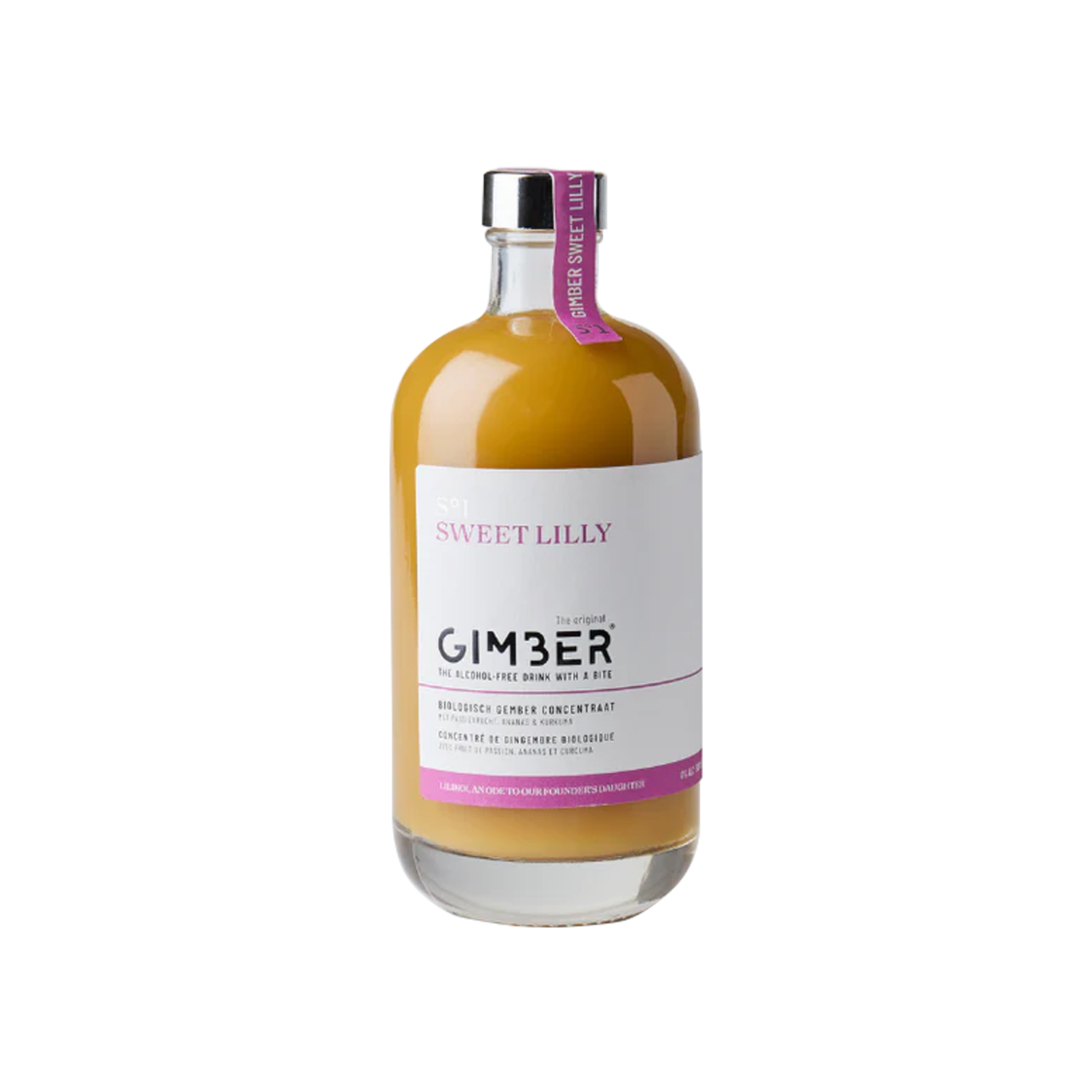 GIMBER Cocktail sans alcool S°1 sweet lilly 500ML