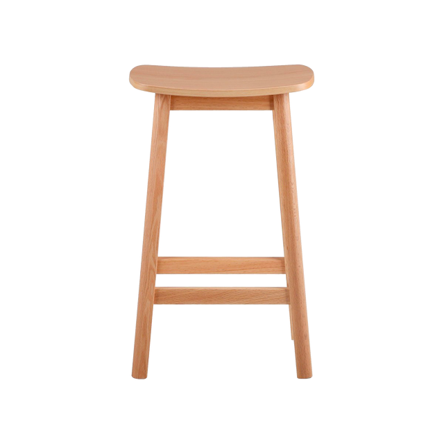 Tabouret de bar ARAMIS coloris chêne clair