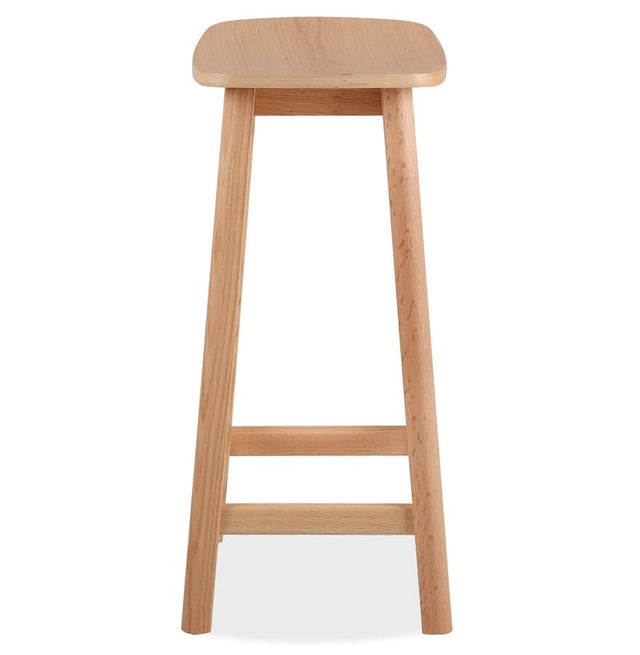 Tabouret de plan de travail ARAMIS coloris chêne clair