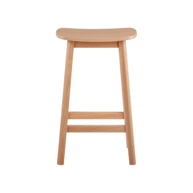 Tabouret de plan de travail ARAMIS coloris chêne clair