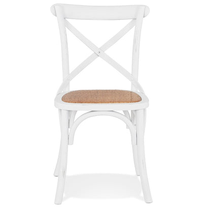 Chaise Bistrot Blanc 1 place