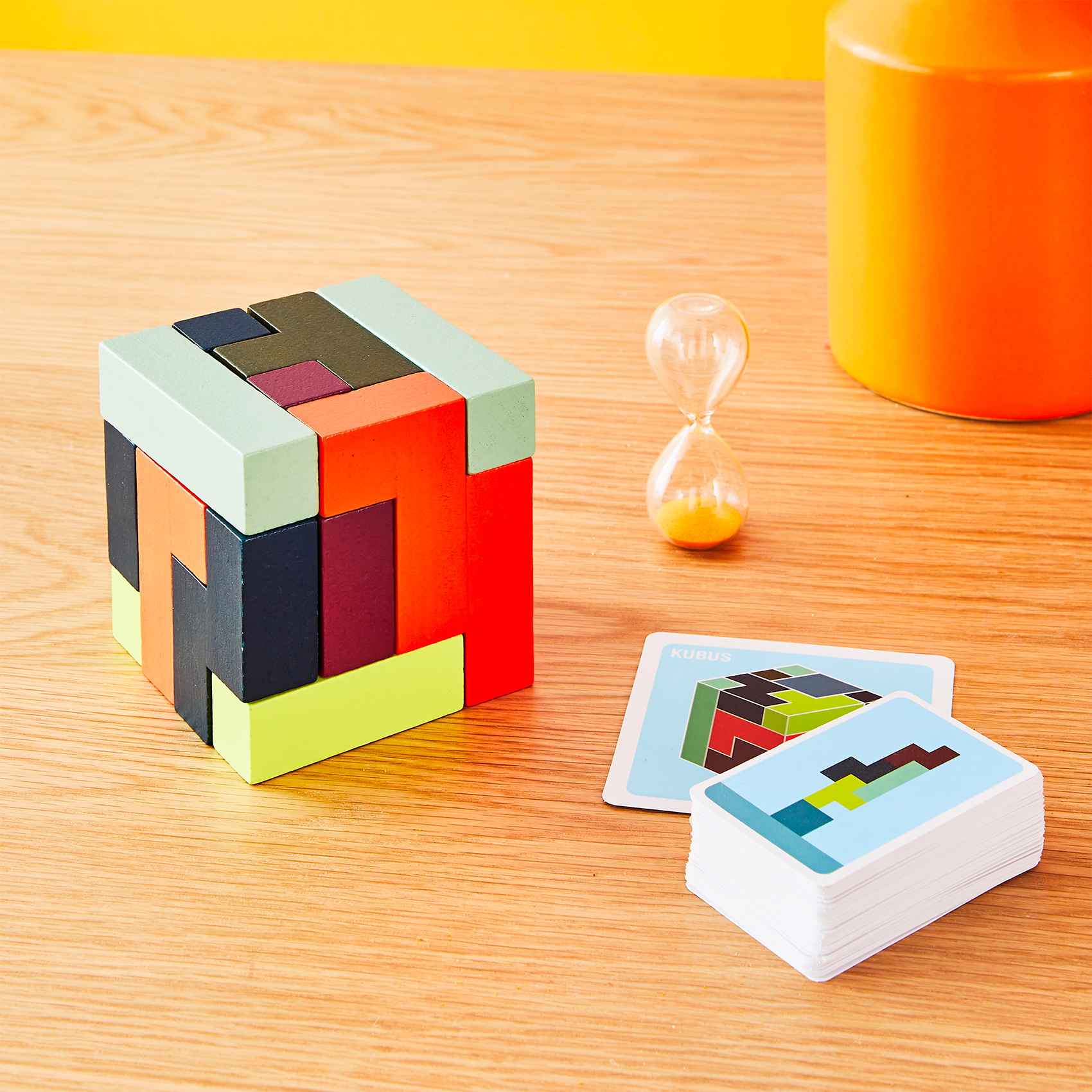 REMEMBER Puzzle 3D Kubus Multicolore