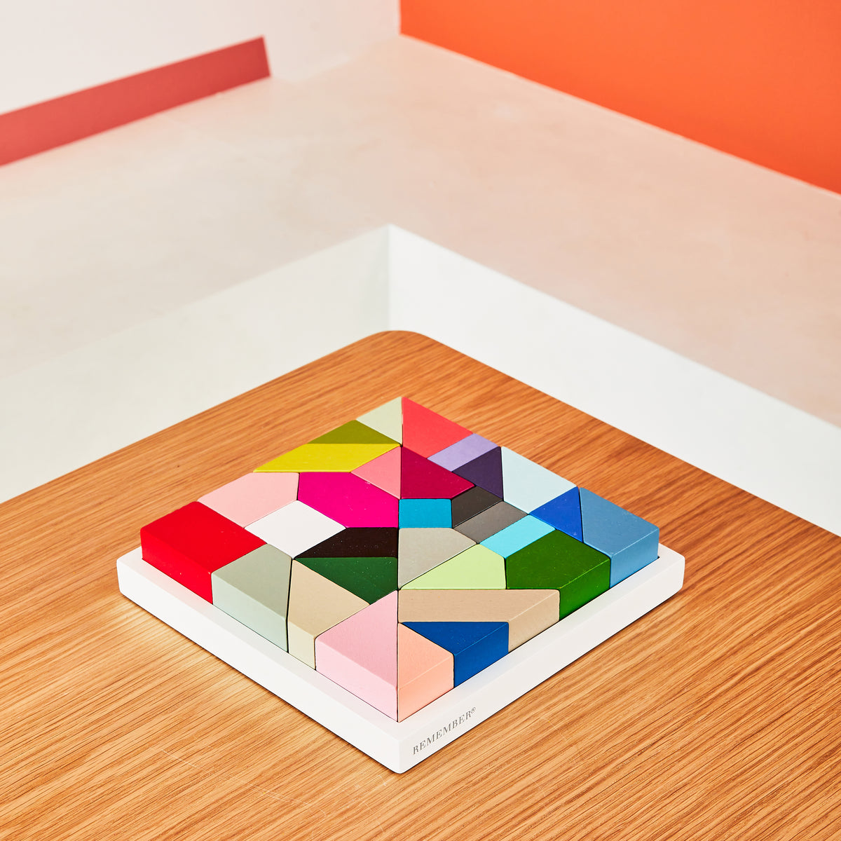 REMEMBER Puzzle Thirty Multicolore