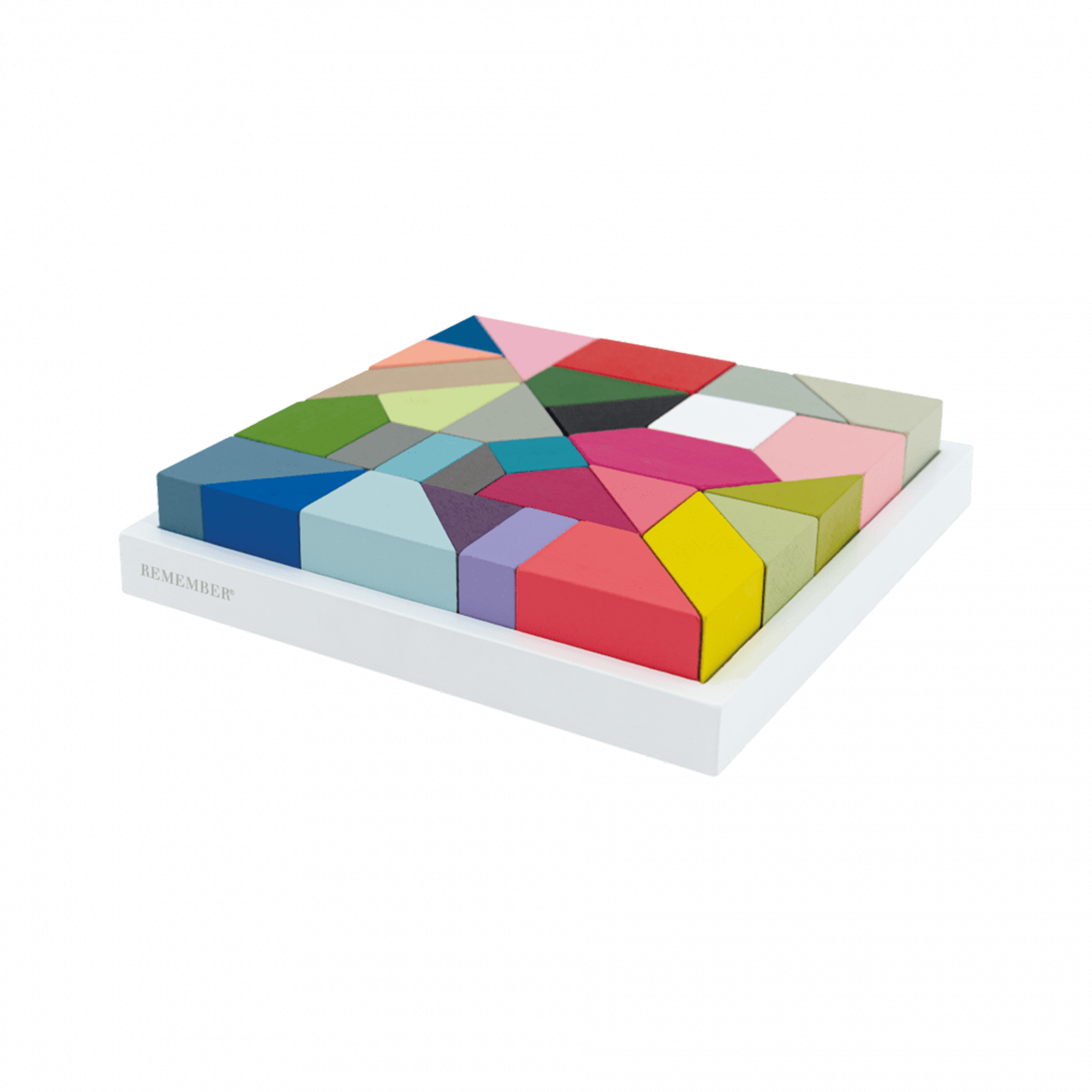 REMEMBER Puzzle Thirty Multicolore