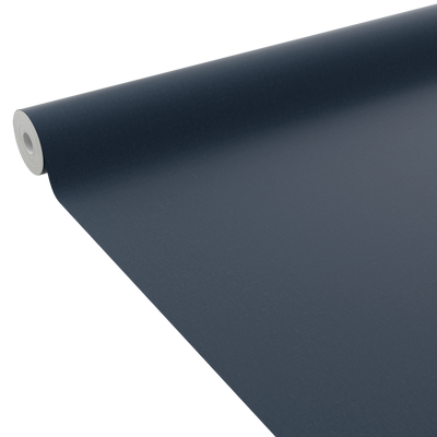 4MURS Papier peint intissé Nunca Bleu profond Lisse