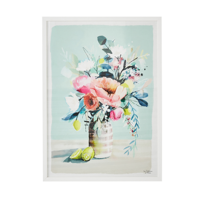 4MURS Image encadrée Floralis Multicolore