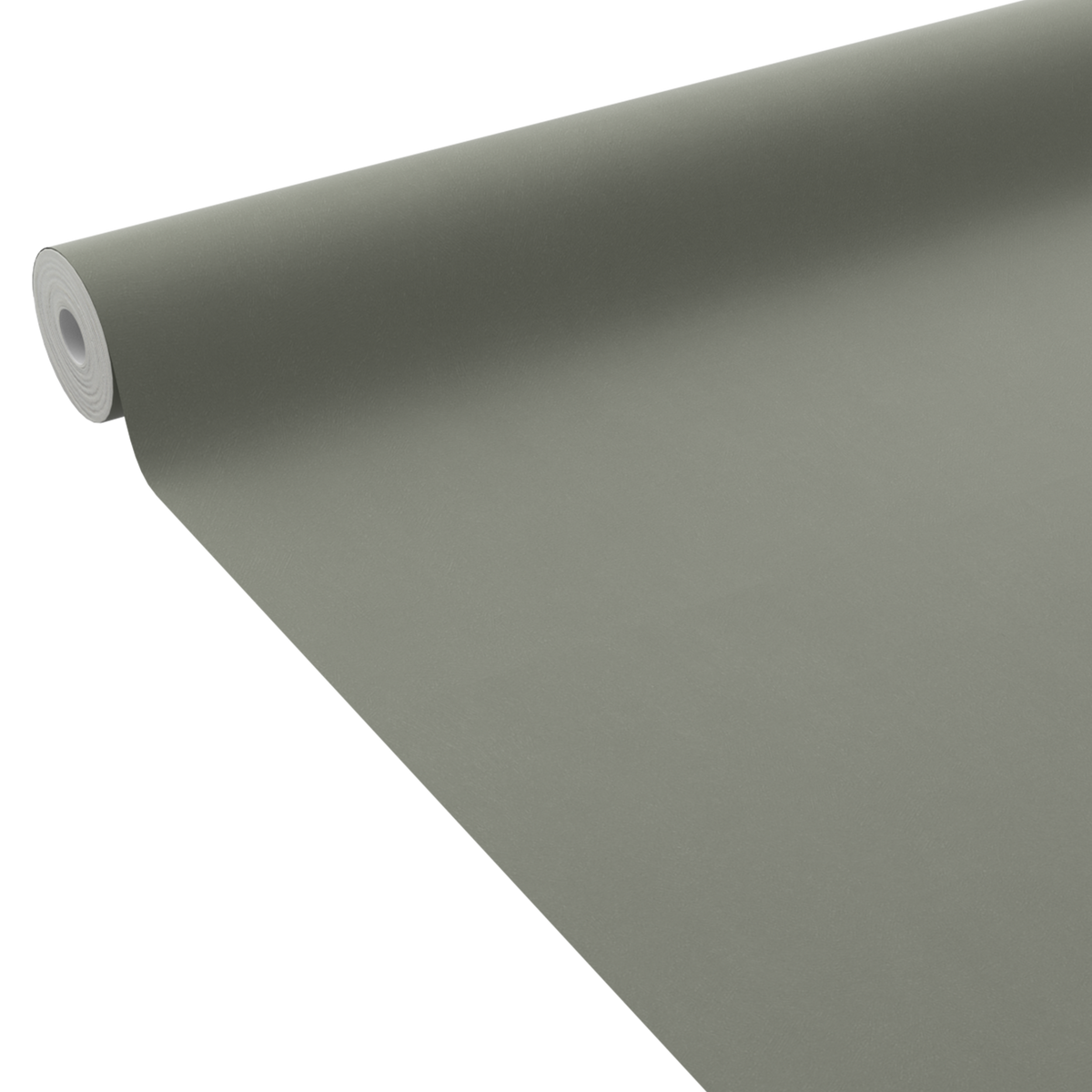 Papier peint intissé Classic line Kaki Lisse