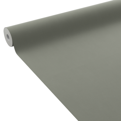 Papier peint intissé Classic line Kaki Lisse