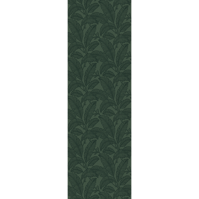 Papier peint intissé TEORA coloris Vert foncé