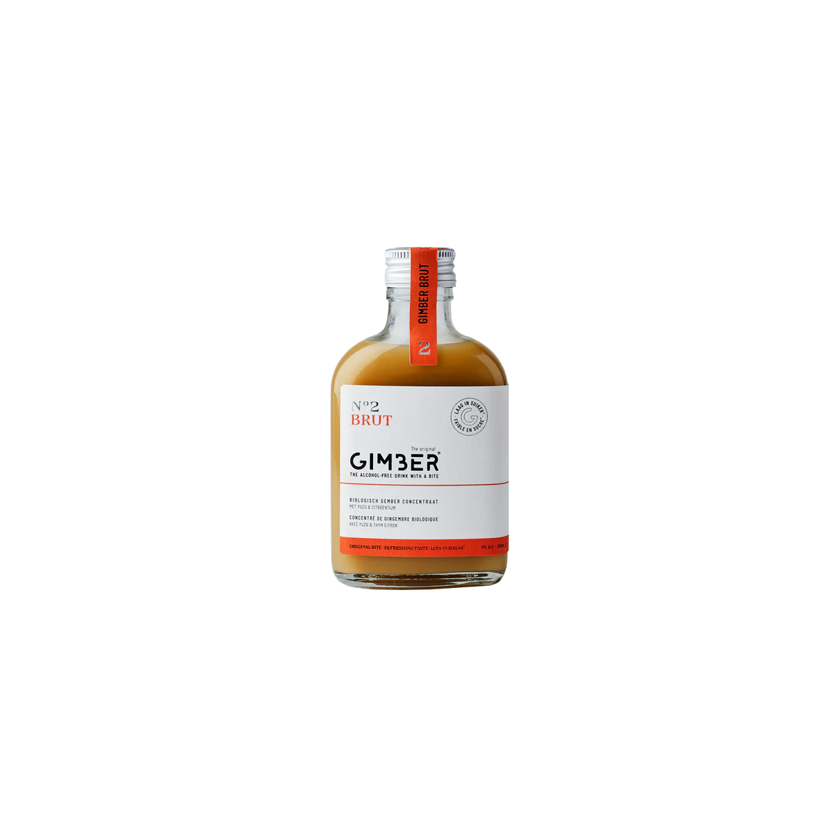 GIMBER Cocktail sans alcool N°2 brut 200ML