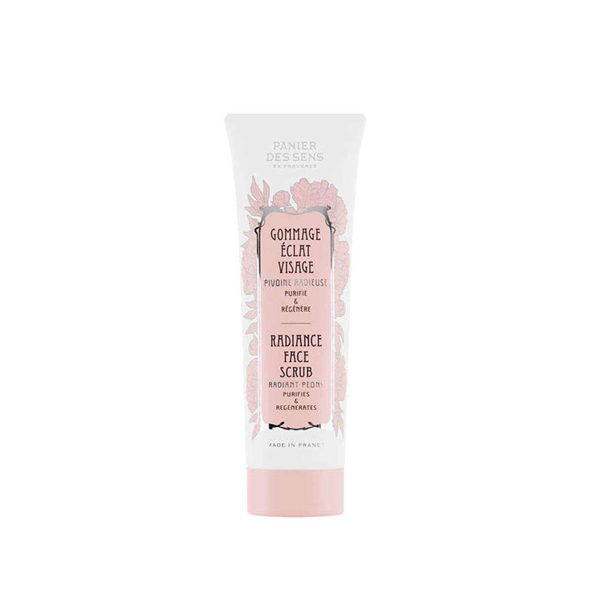 PANIER DES SENS Gommage visage Pivoine radieuse Rose Pivoine 75ML
