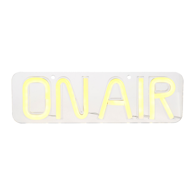 Néon ON AIR coloris jaune