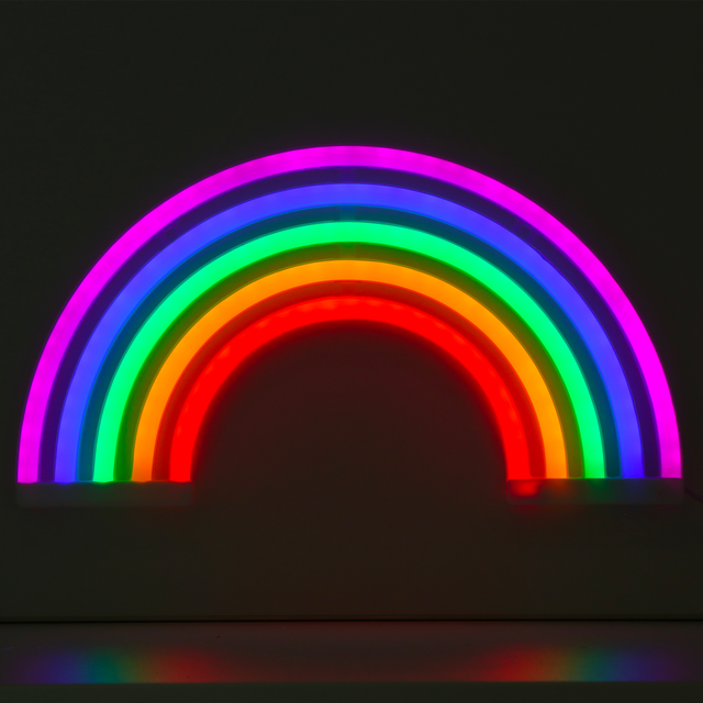Néon ARC EN CIEL coloris multicolore