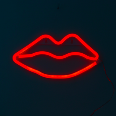 Néon Bisous Rouge
