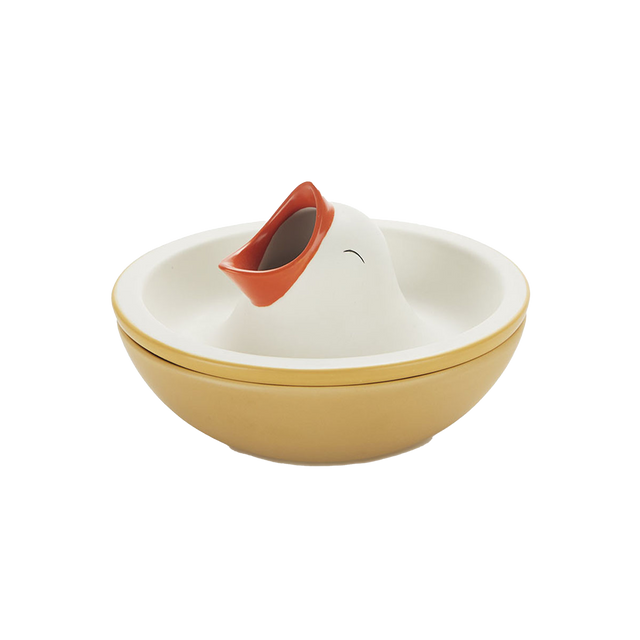 Balvi Set apéritif HUNGRY BIRD coloris jaune/blanc