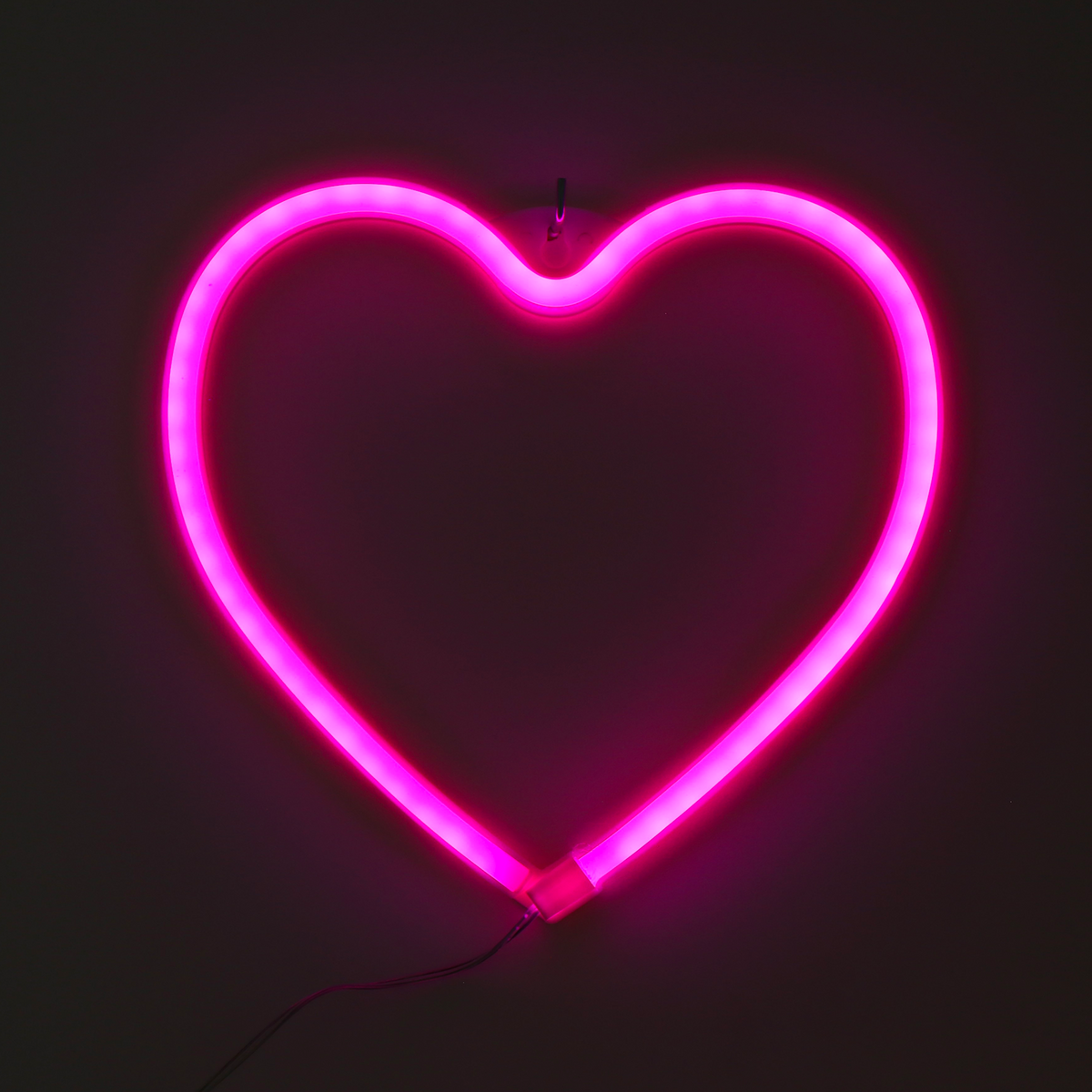 Néon Coeur Rose
